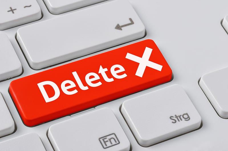 Deleting/Cancelling Visits