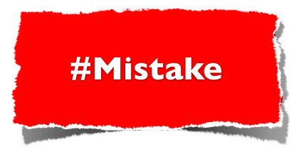 Mistake of the Week 15.07.22