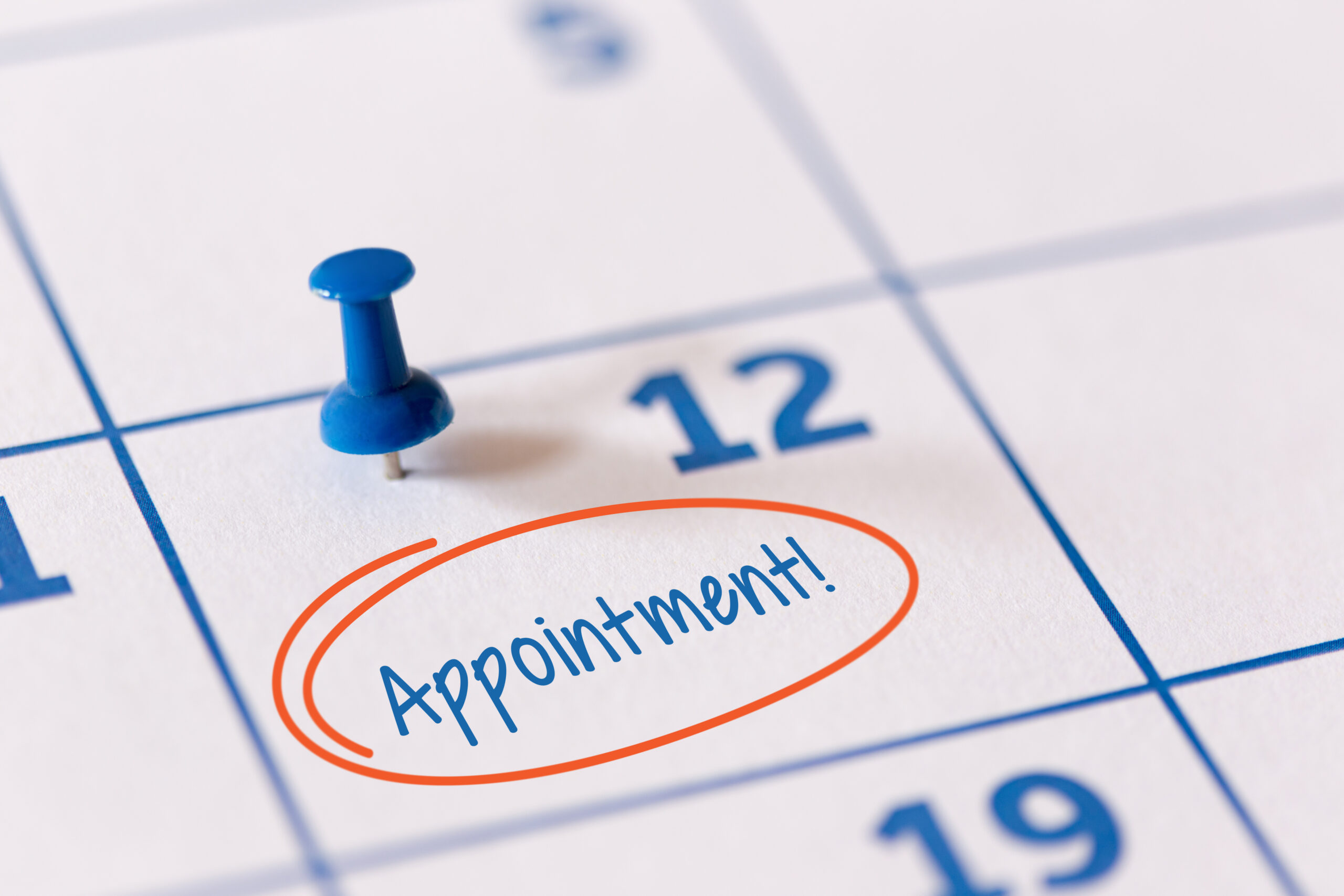 Appointments on Different Days