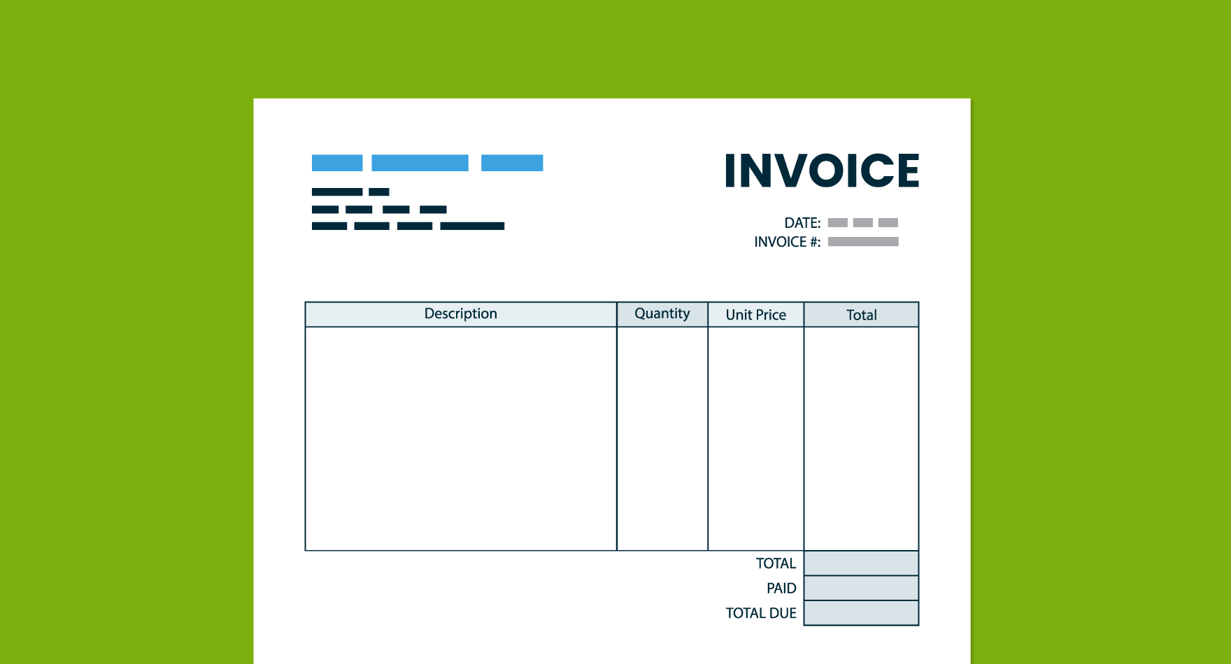 Invoicing - Effective Immediately